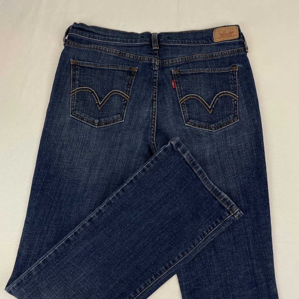Levis 515 Boot Cut Jeans Womens 6M Medium Wash Denim Mid Rise Blue 0453